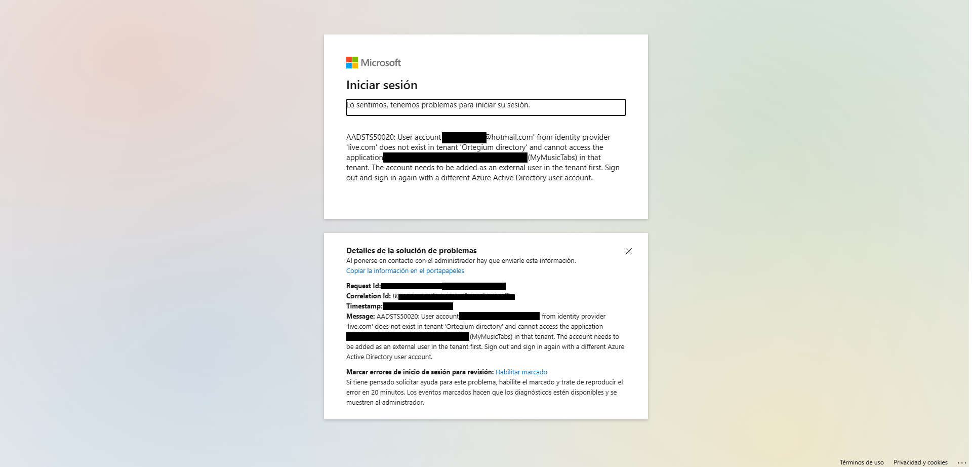 Azure Entra ID whitelist