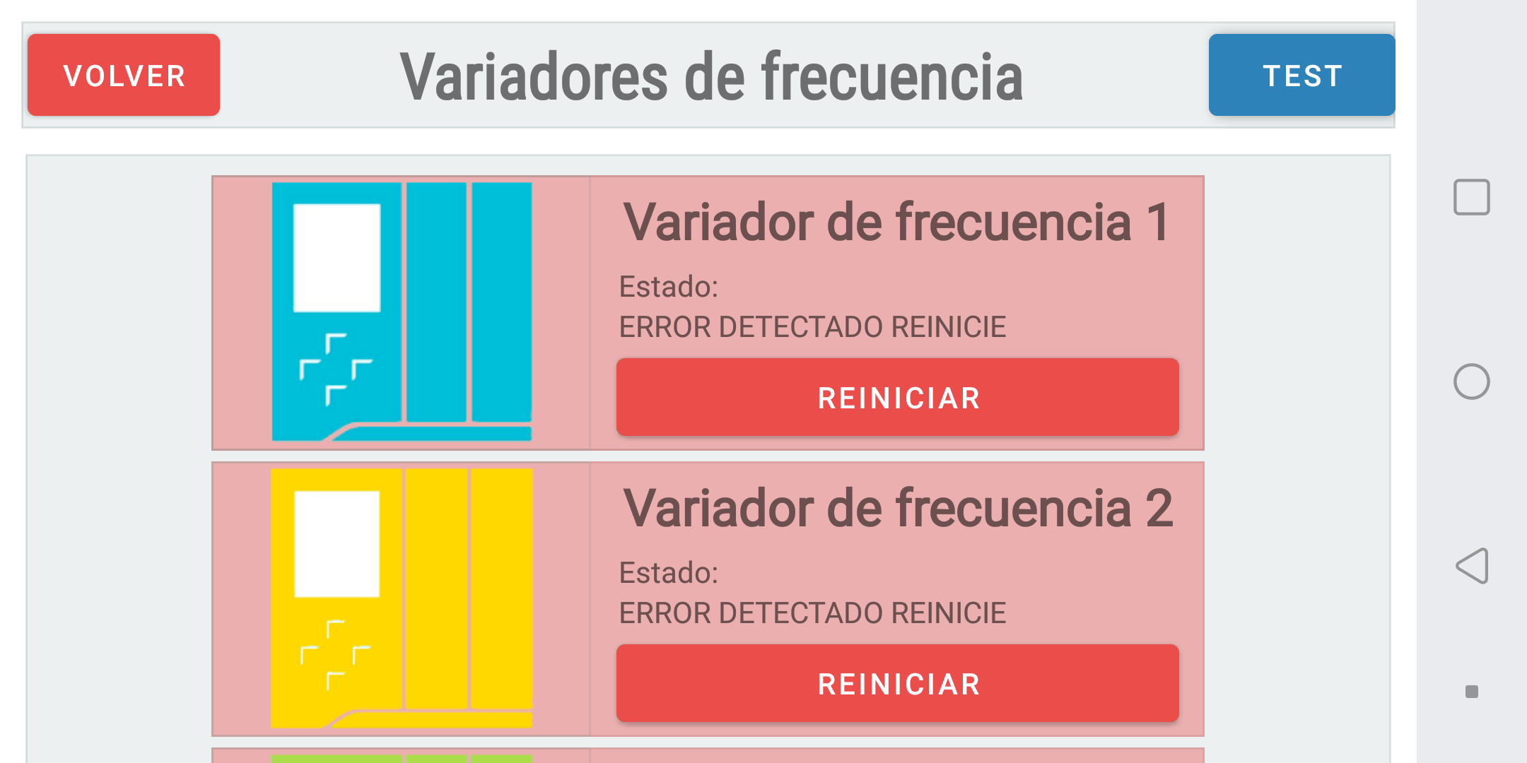 Variators error